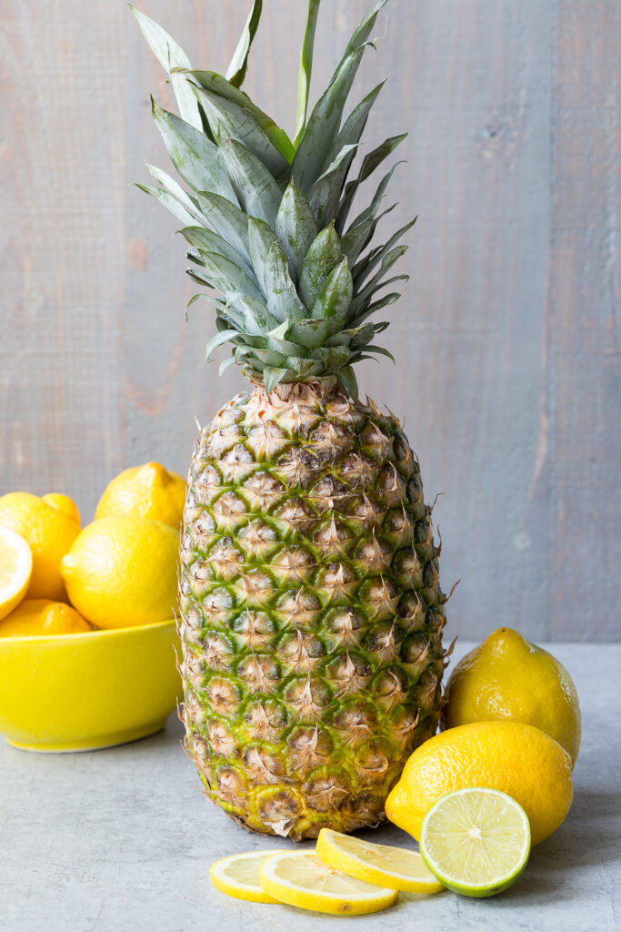Pineapple lemonade is so easy to make