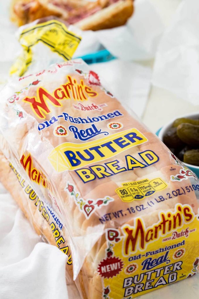 Martin's bread for a reuben sandwich recipe