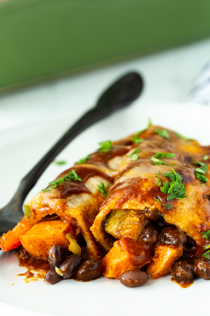 Roasted Veggie Enchiladas Easy Peasy Meals