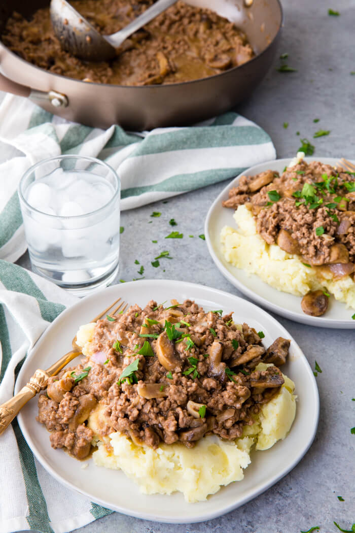 Simple to make, but delicious Salisbury steak Hamburger gravy