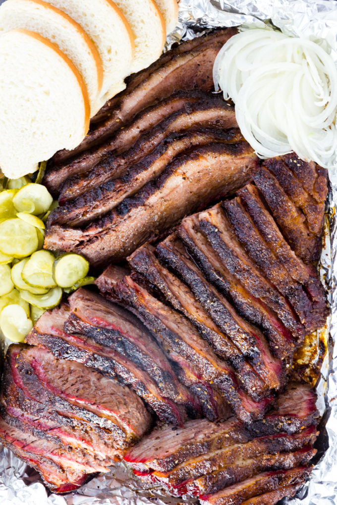 Smoked Brisket cooked on your pellet smoker