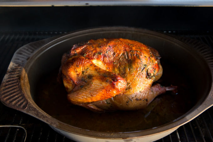 How to Smoke a Turkey: The perfect way to create juicy, flavorful, mouthwatering turkey for Thanksgiving, or any other time of year! This is hands down the best turkey I have ever had.