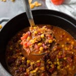 Delicious and simple taco soup