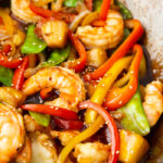 Shrimp stir fry