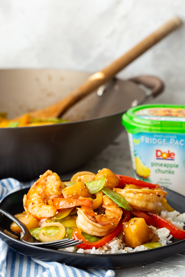 Teriyaki Shrimp Stir Fry