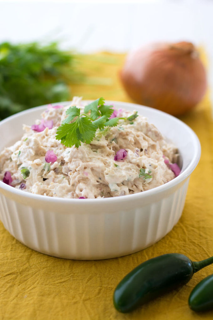 South-of-the-boarder spin on chicken salad, Tex Mex Chicken Salad