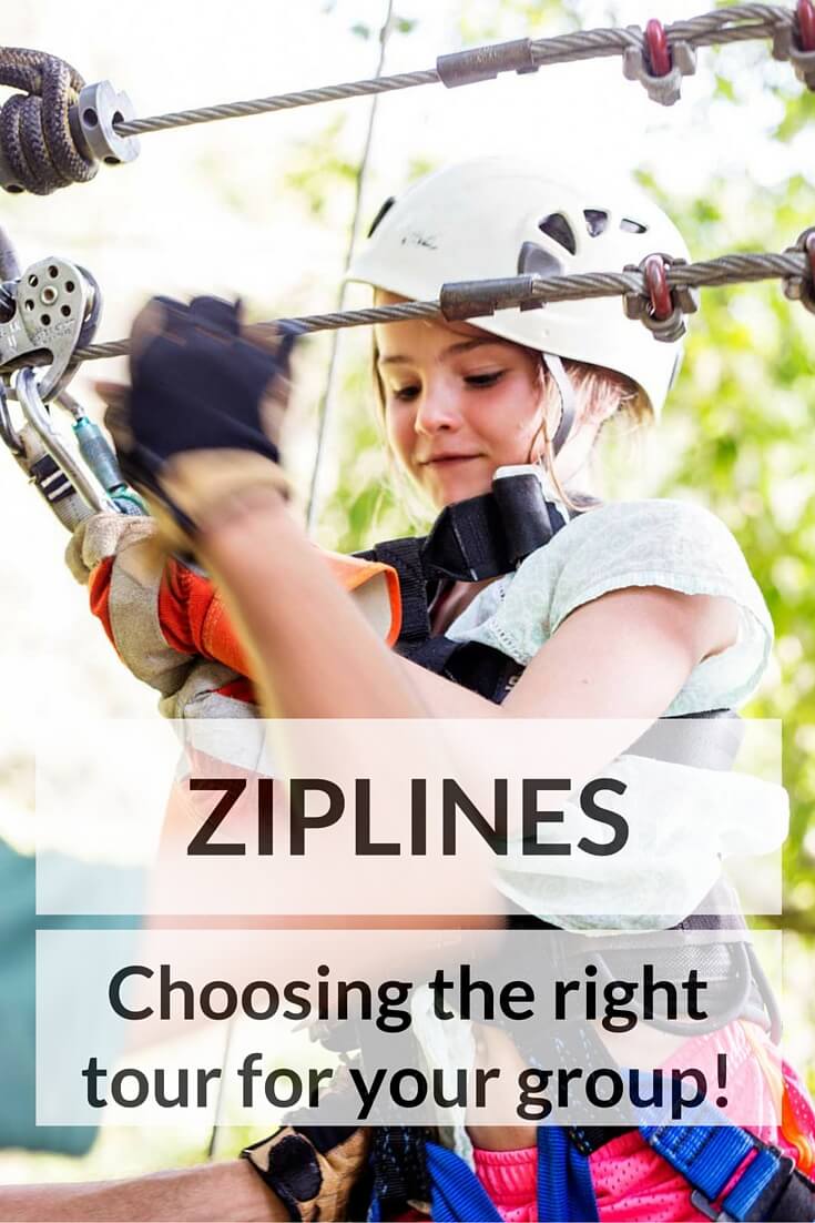 Family Vacation Ziplines, choosing the tour that is right for you