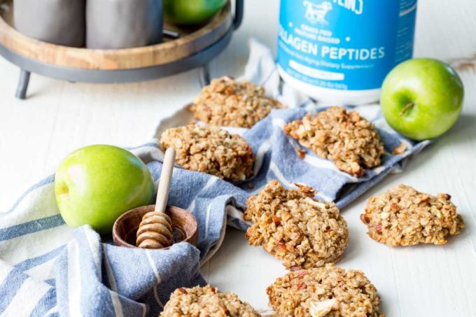 Apple Pie breakfast cookies made with vital proteins