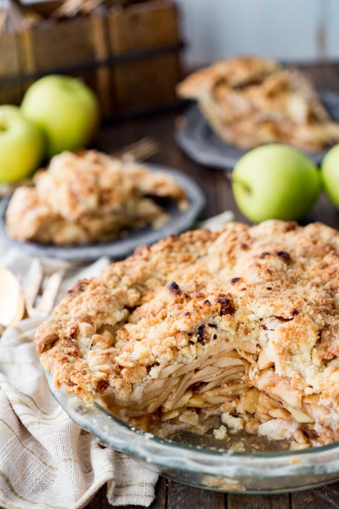 Dutch apple pie is a mouthwatering pie you won't be able to get enough of. 