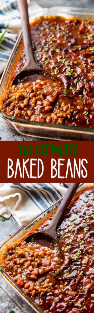 Easy Baked Beans: These easy baked beans are the ultimate side dish, so flavorful, delicious, and easy to make.