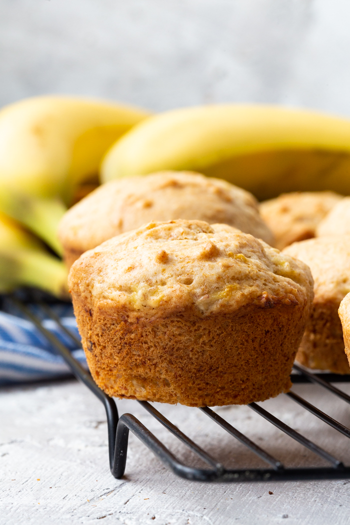 Banana bread muffins