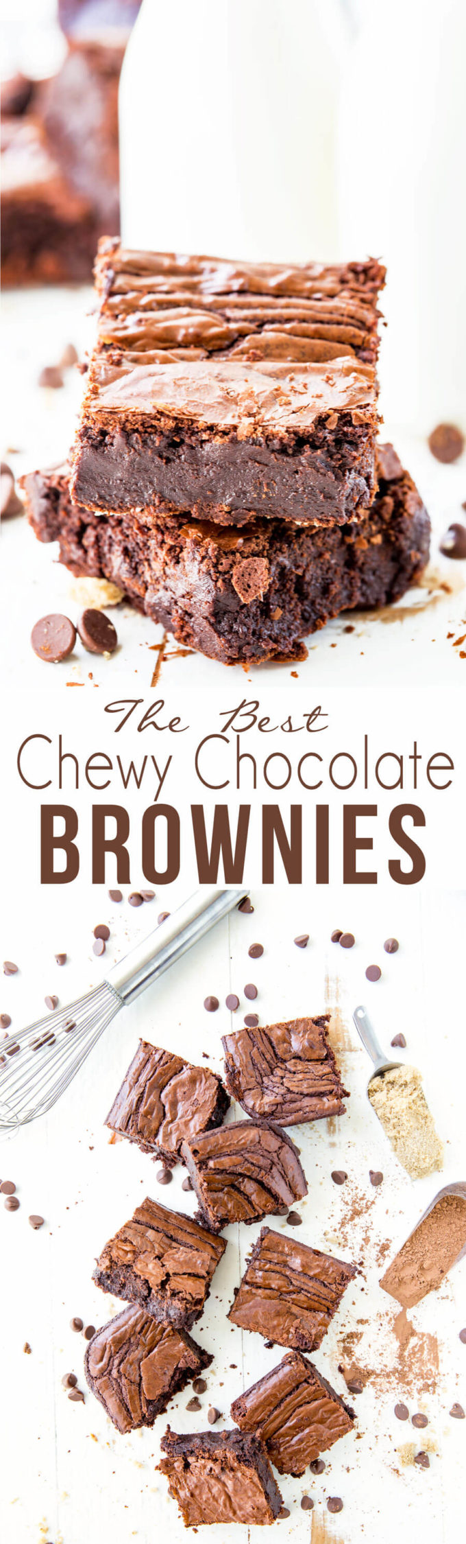 The best chewy chocolate brownies: These are the right kind of indulgence. 