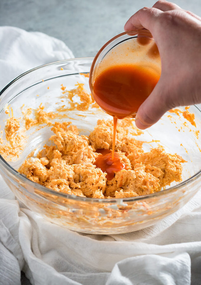 Buffalo Chicken Stuffed Mini Peppers