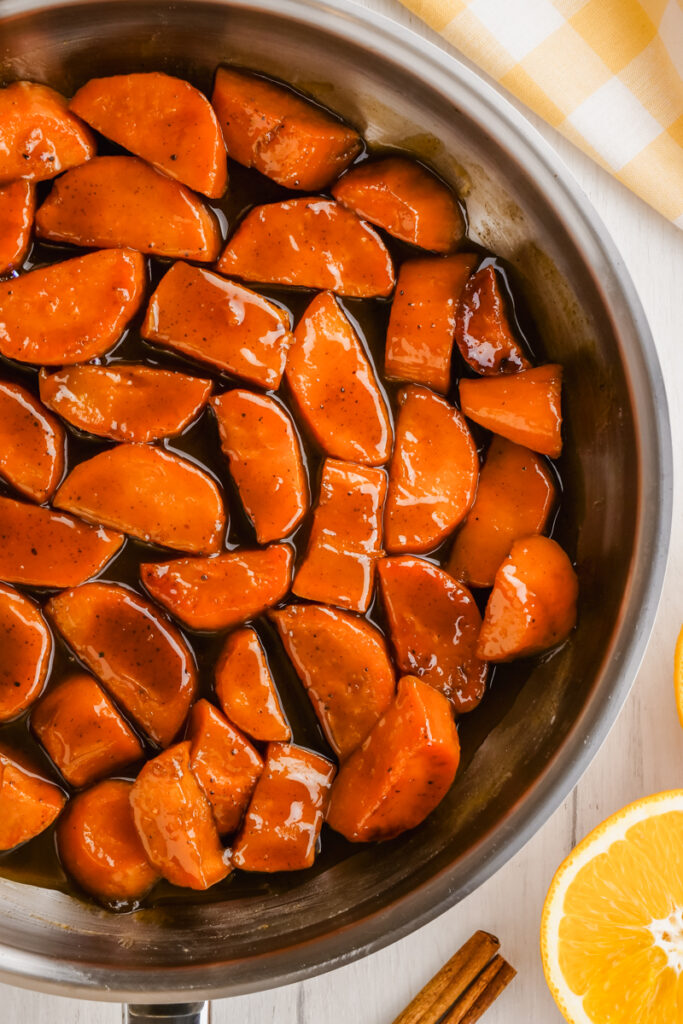 cooking candied yams