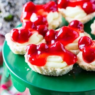 Cherry Cheesecake Tarts