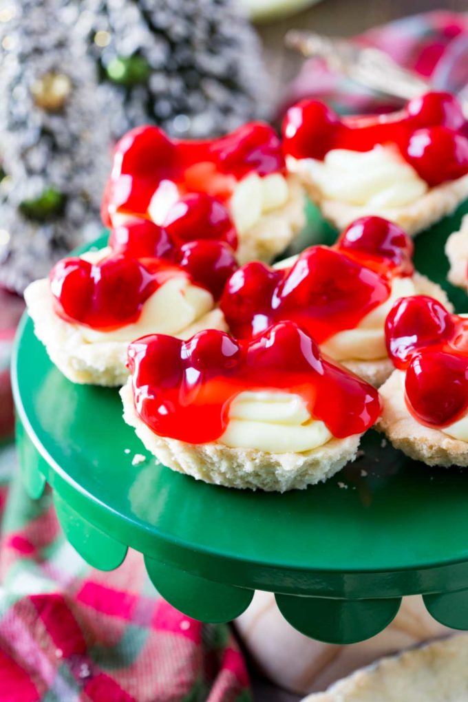 Cherry Cheesecake Tarts