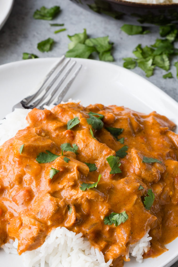 Instant Pot Tikka Masala, easy to make and super flavorful, delicious spices, and deep flavors.