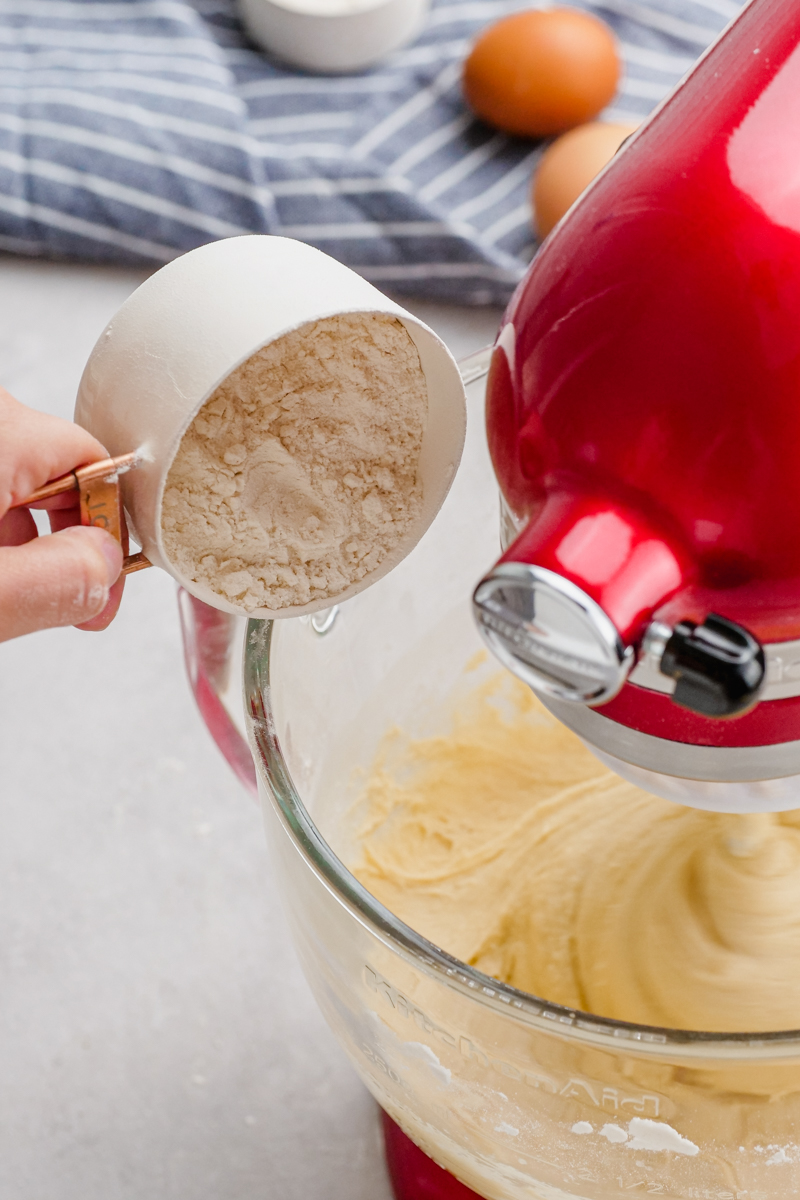 Making cinnamon roll dough with a Kitchen Aid