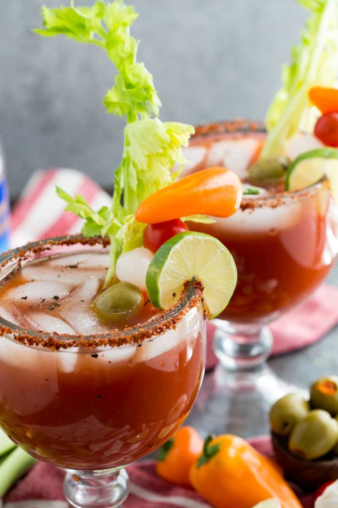 Best Michelada Recipe: Or, not so bloody mary. This is a spicy tomato based mocktail with bold flavors, and a fun kick perfect for eating alfresco with friends! 