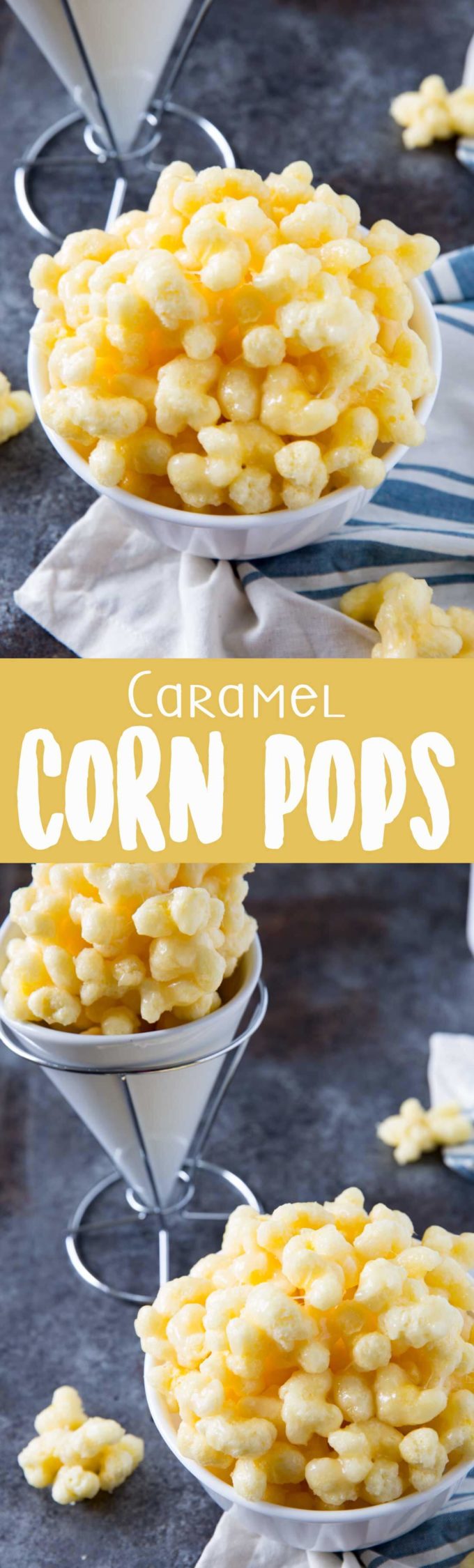 Corn Pops, a caramel popcorn alternative, are a rich and tasty treat that is perfect for snacking.