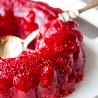 Cranberry Jello Salad, the perfect Thanksgiving cranberry jello side