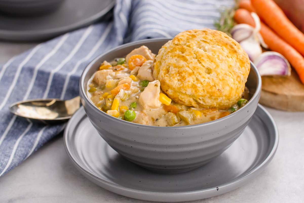 Crock Pot Chicken Pot Pie (NO CONDENSED SOUP!) - Midwest Foodie