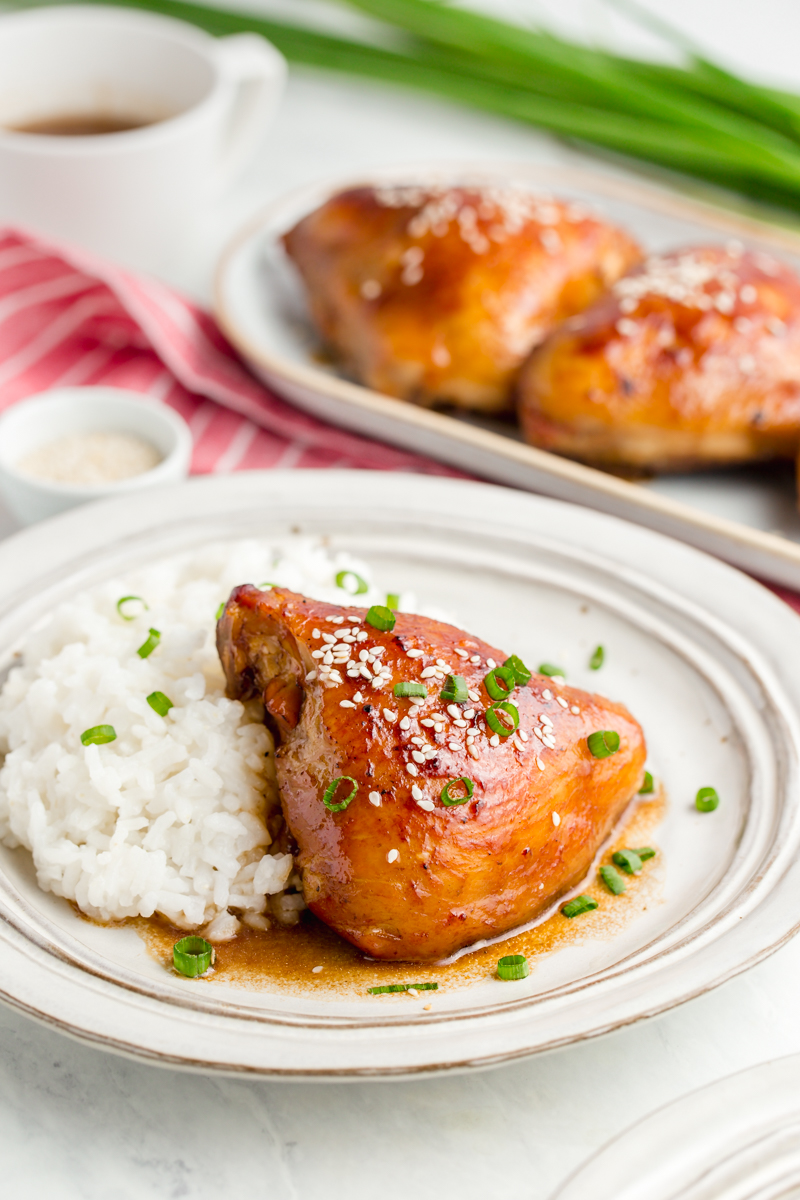 Slow Cooker Chicken Thighs - Julie's Eats & Treats ®