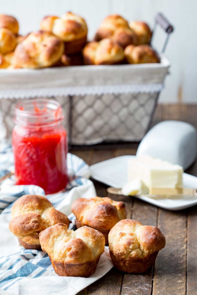 Thanksgiving Dinner Rolls are soft, flavorful and delicious