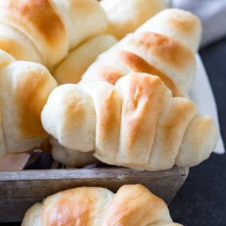 Simple and quick dinner rolls that will make you drool, they are just that good.