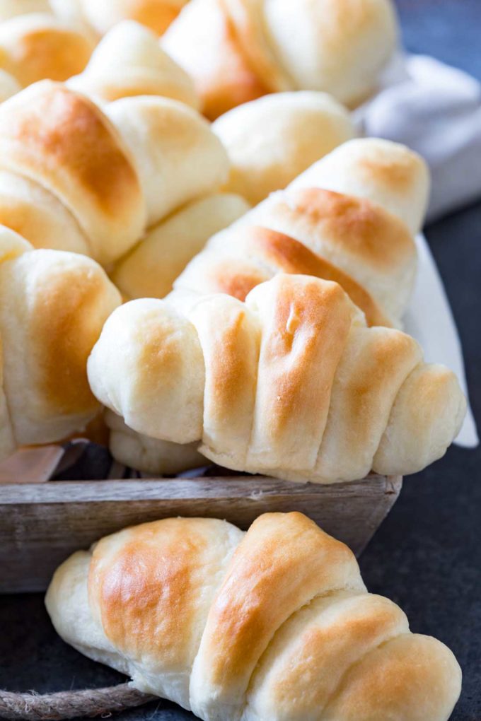 Simple and quick dinner rolls that will make you drool, they are just that good.