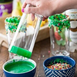 Making cups cute for Halloween!