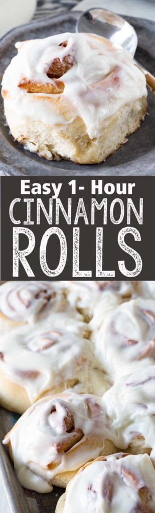 Cinnamon Rolls, cinnamon roll recipe, cinnamon roll, 1 hour cinnamon rolls
