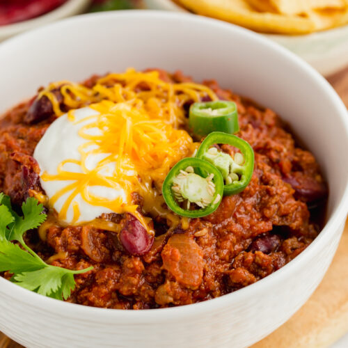 Easy Chili Recipe - Easy Peasy Meals