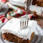 Gingerbread Cake is a Christmas dessert that is a classic, and oh so delicious