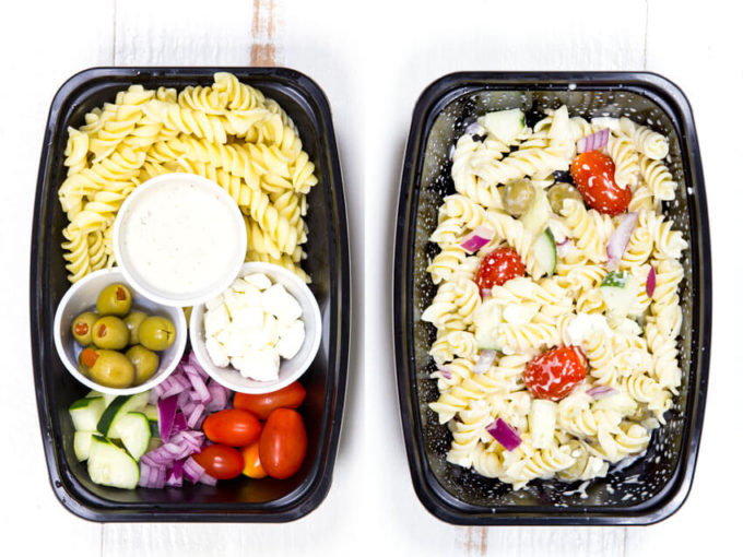 Back to school: pasta salad lunch box ideas that are nut free and great for kids and adults