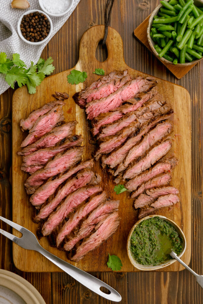 Grilled skirt steak, totally flavorful and easy to make with the best marinade.