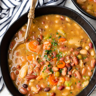 instant pot ham and bean soup