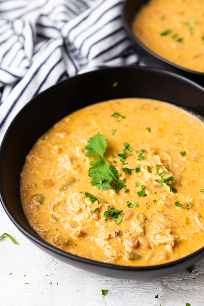 White chicken chili