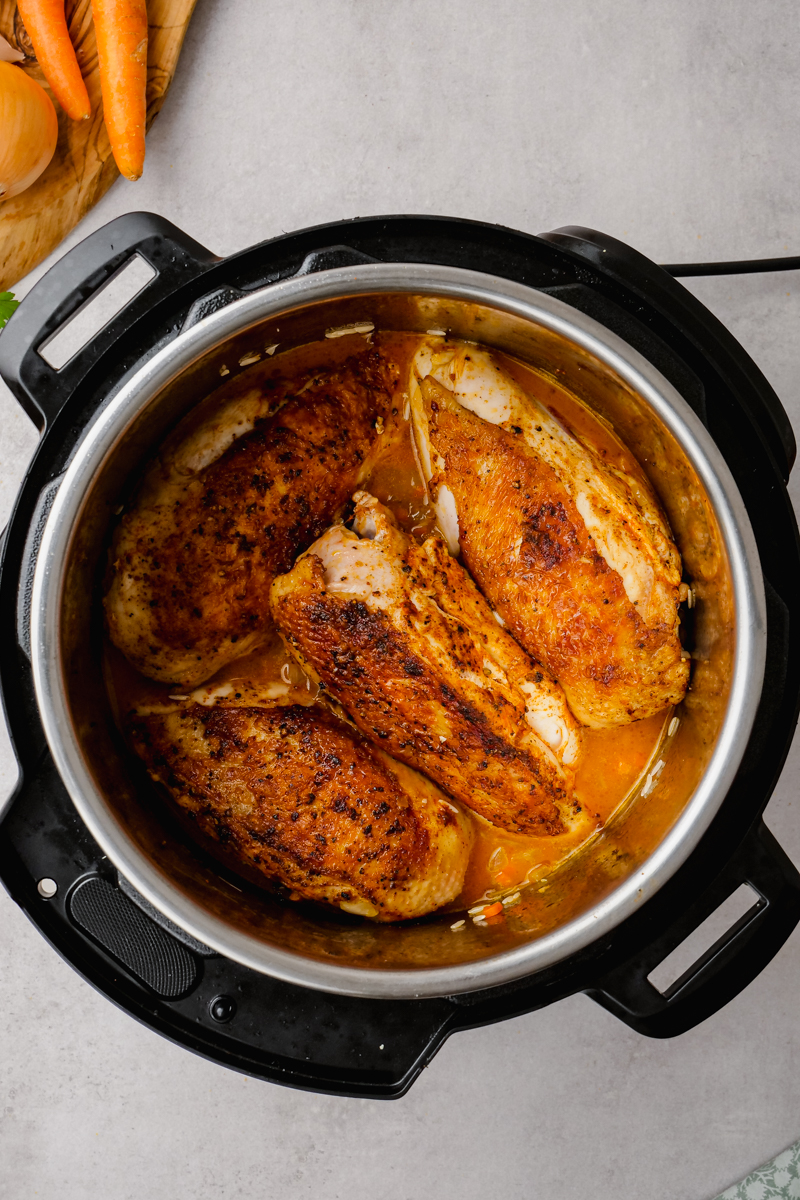 searing chicken in instant pot