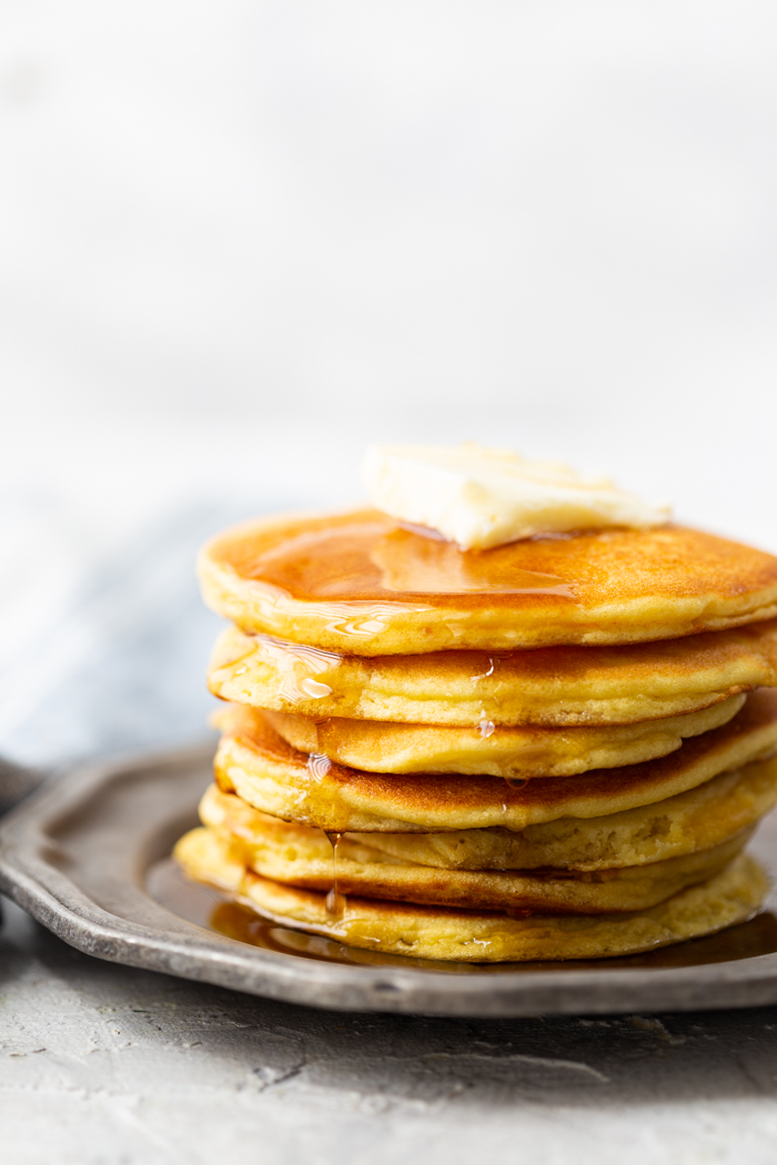 Low carb, or keto-friendly pancakes