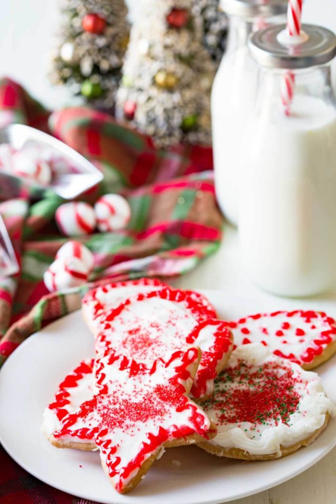 Crispy Sugar Cookie Recipe: Crispy edges, sugary flavor, and plenty of room for your favorite icing, make this sugar cookie classic one for your holiday arsenal!