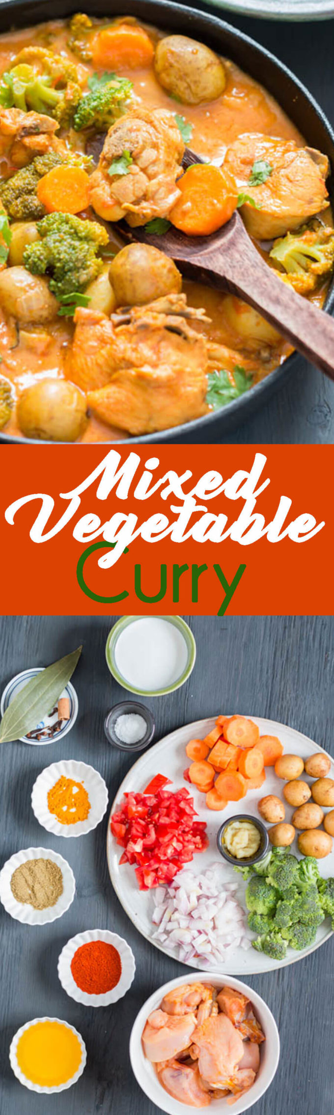 mixed vegetable curry