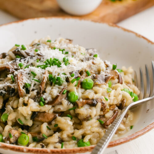 Mushroom Risotto - Easy Peasy Meals