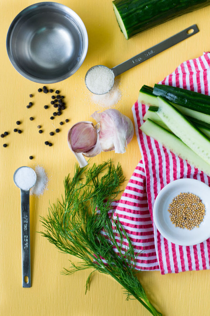 Crunchy Quick Dill Pickles