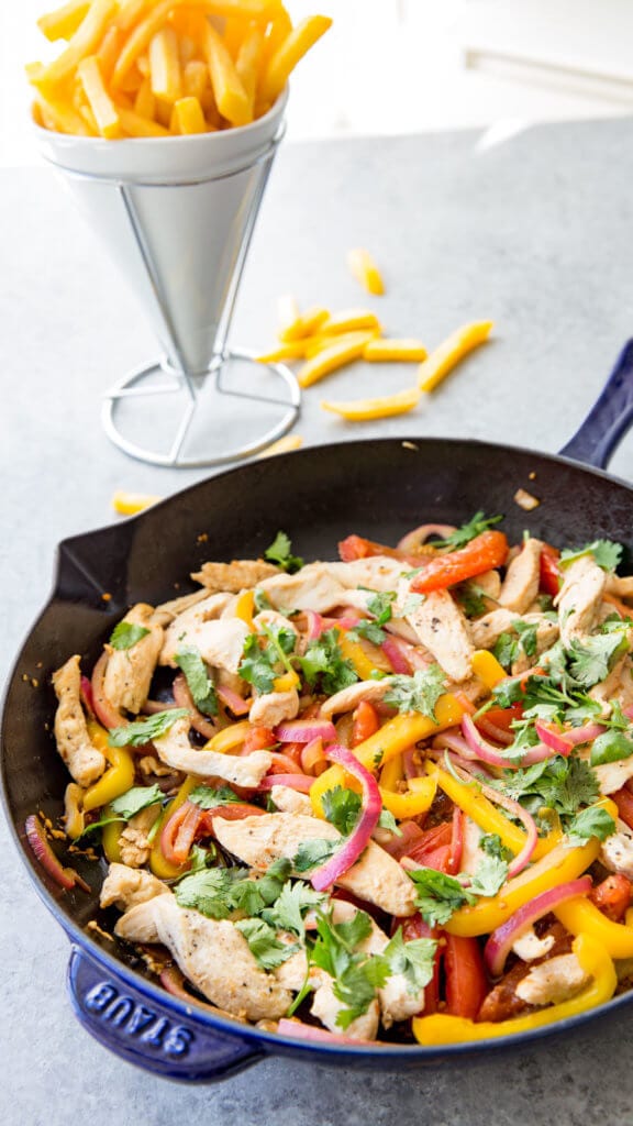 Pollo Saltado Peruvian Chicken Stir Fry