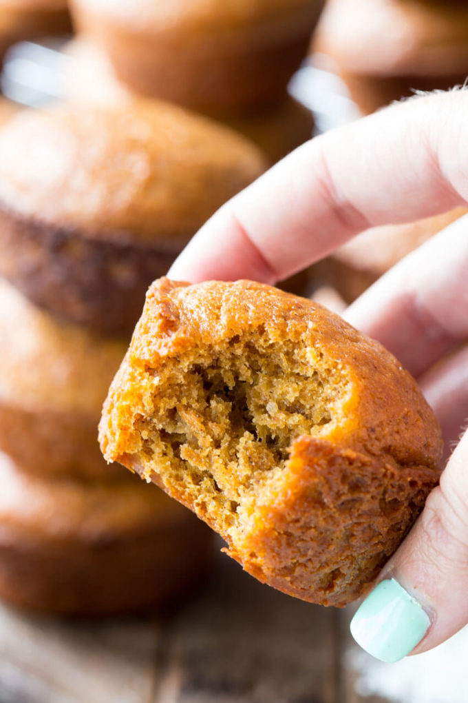 These Pumpkin Spice Muffins are a cinch to make, absolutely delicious, and full of flavor. These muffins are perfection. Plenty of pumpkin, just enough spice, and not even close to dry, these moist flavorful muffins are perfect for Fall! 