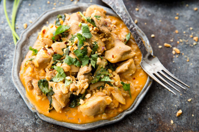 Creamy red curry shop