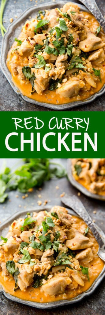 Red Curry Chicken is an easy and delicious dinner option!