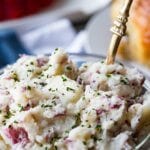 Super creamy and easy mashed potatoes