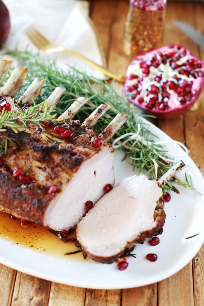 How to Roast Pork Rack: How to Perfectly Roast a Rack of Pork: juicy, tender, and super flavorful anyone? Following this method will help you get the best rack of pork you have ever eaten. Compliments guaranteed.